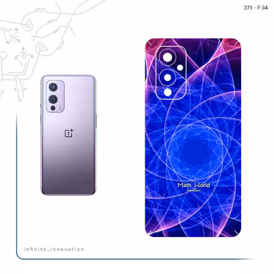 برچسب پوششی ماهوت مدل Mathematical Geometric Shape 9 مناسب برای گوشی موبایل وان پلاس 9