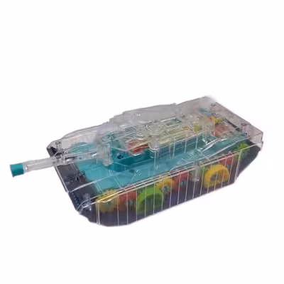 تانک بازی مدل موزیکال چرخدنده کد 1006