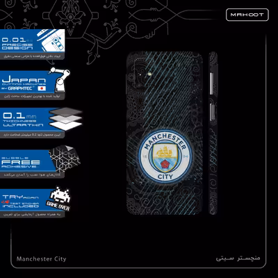 برچسب پوششی ماهوت مدل Manchester-City-FullSkin مناسب برای گوشی موبایل سامسونگ Galaxy M31S