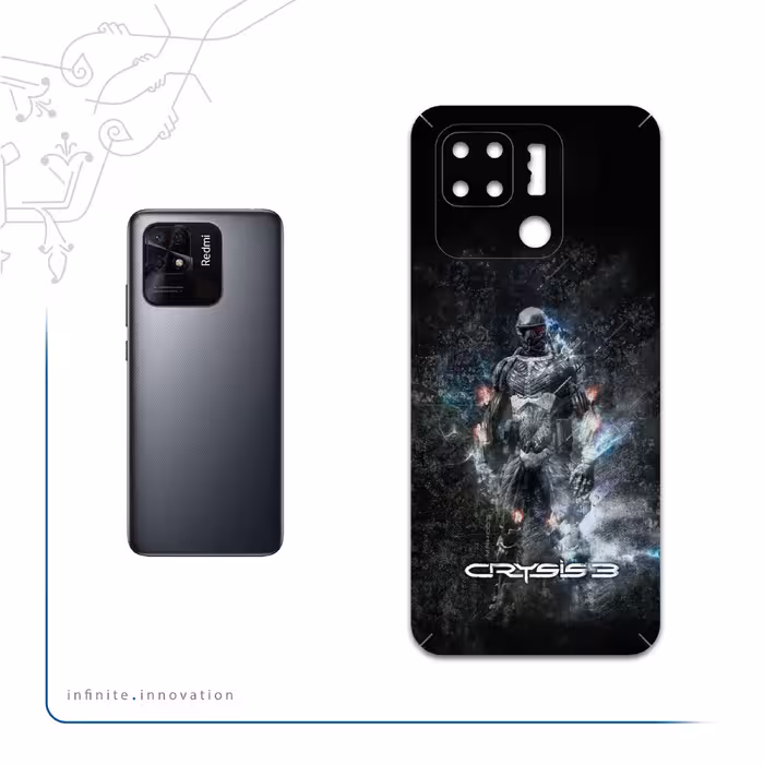 برچسب پوششی ماهوت مدل Crysis مناسب برای گوشی موبایل شیائومی Redmi 10C