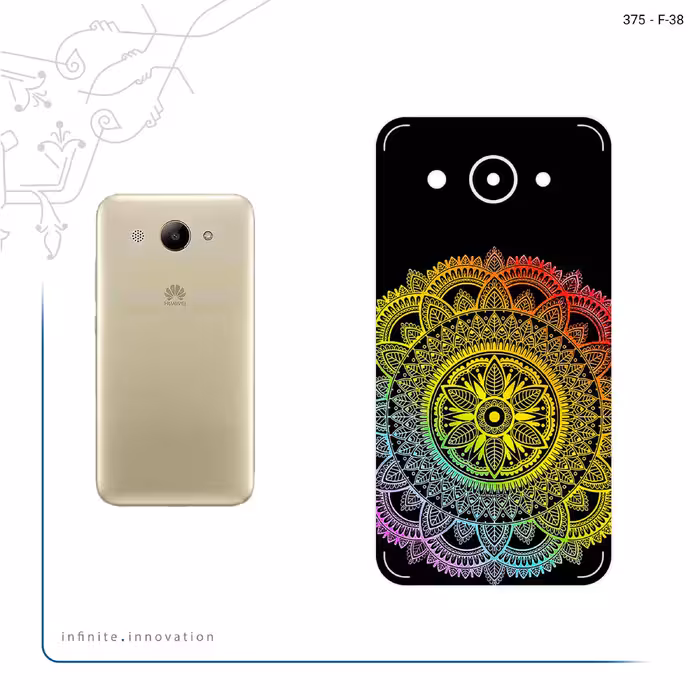 برچسب پوششی ماهوت مدل Mandala Design 4 مناسب برای گوشی موبایل هوآوی Y3 2017