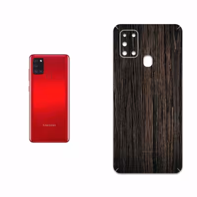 برچسب پوششی ماهوت مدل Burned Wood مناسب برای گوشی موبایل سامسونگ Galaxy A21s