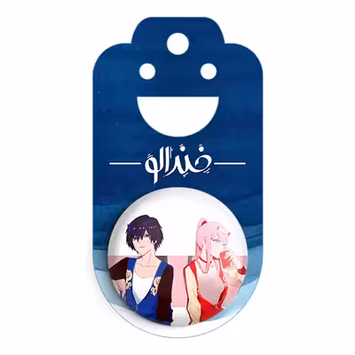 پیکسل خندالو مدل زیروتو و هیرو انیمه دارلینگ در فرنکس کد 12002