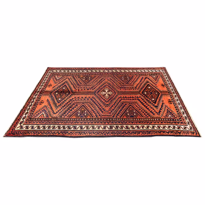 فرش دستبافت چهار متری مدل لری اولاد کد 48.2592