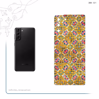برچسب پوششی ماهوت مدل Iran Tile 15 مناسب برای گوشی موبایل سامسونگ Galaxy S21 Plus 5G