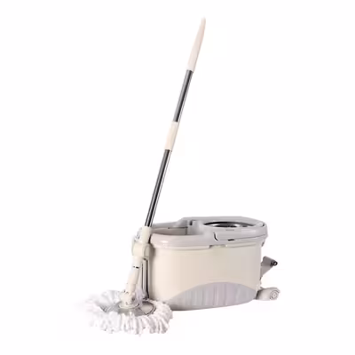 ست سطل و زمین شوی چرخشی پدال دار مدل 4500