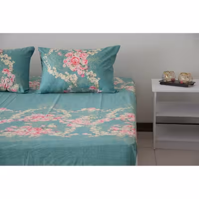 سرویس ملحفه بومرنگ مدل Hoda-90 یکنفره 2 تکه