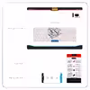 برچسب پوششی ماهوت مدل Nastaliq-2 مناسب برای تبلت سامسونگ Galaxy Tab E 9.6 2015 T561
