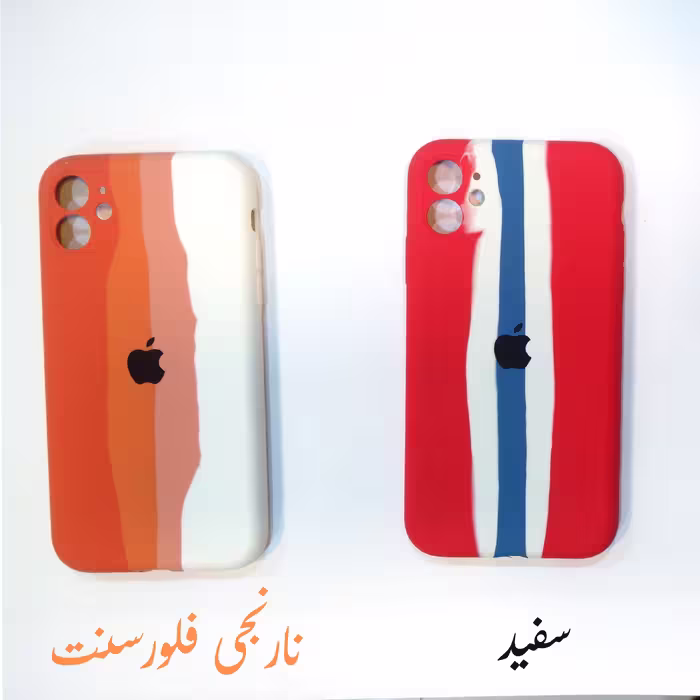 کاور مدل سیلیکونی طرح آبرنگی مناسب برای گوشی موبایل اپل Iphone 11 