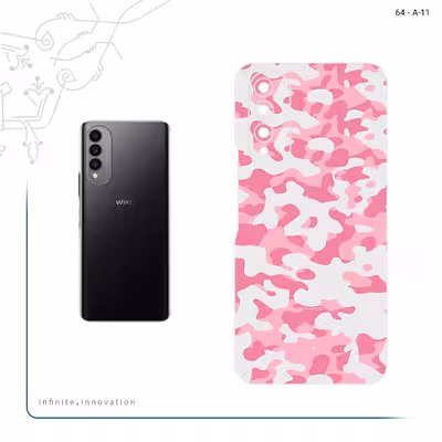 برچسب پوششی ماهوت مدل Army_Pink مناسب برای گوشی موبایل ویکو T50