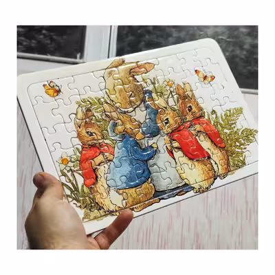 پازل 54 تکه مدل مامان خرگوش