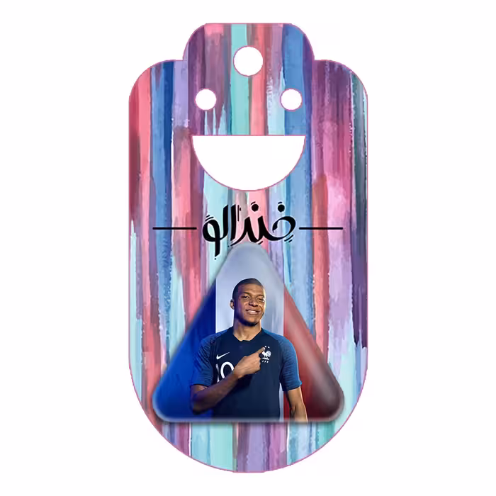 پیکسل خندالو طرح امباپه مدل مثلثی کد 2089