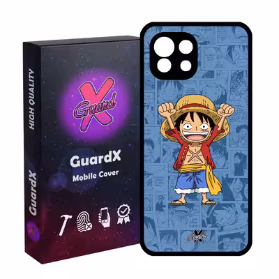 کاور گارد ایکس طرح One Piece Luffy Anime مدل Glass10464 مناسب برای گوشی موبایل شیائومی  MI 11 Lite