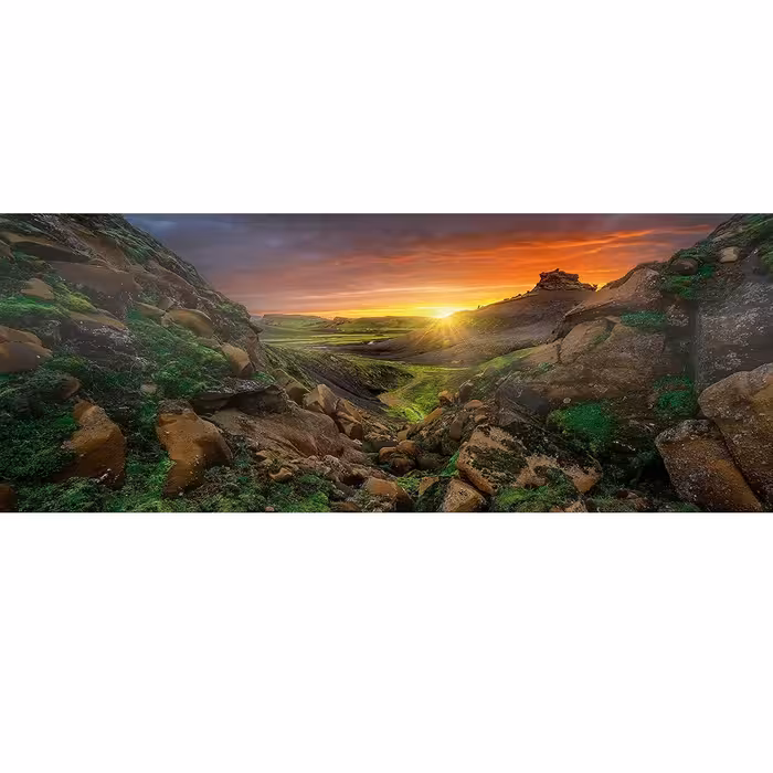 پازل 1000 تکه راونزبرگر مدل Sun Over Island Panorama کد 15094