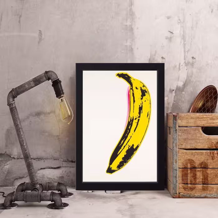 تابلو مدل مینیمال the banana کدS2932-b