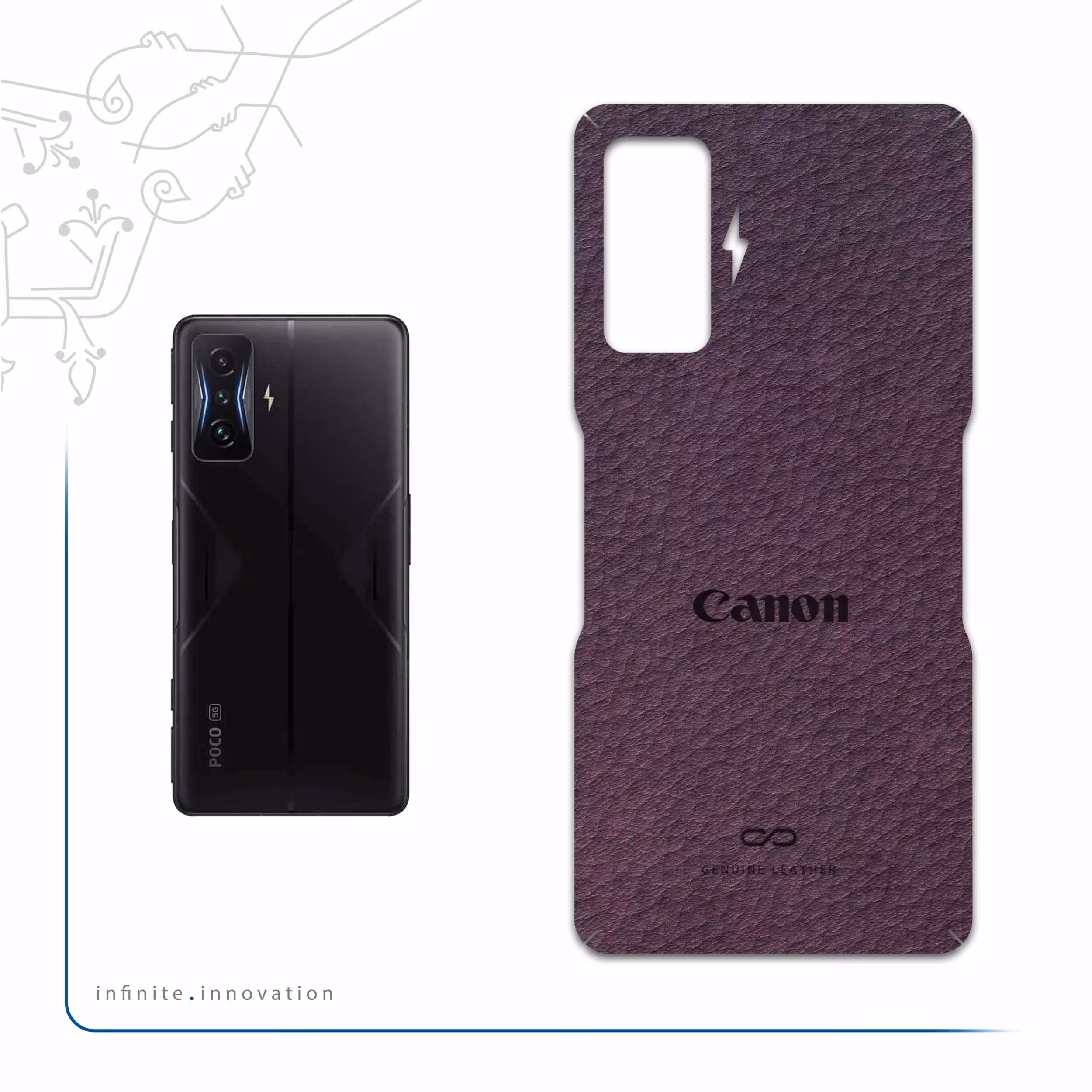 برچسب پوششی ماهوت مدل PL-CNN مناسب برای گوشی موبایل شیائومی Poco F4 GT 5G