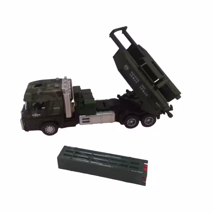 اسباب بازی جنگی مدل کامیون آتشبار کد FT128