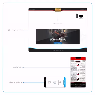برچسب پوششی ماهوت مدل Prince of Persia مناسب برای تبلت اپل iPad Air 2013 A1475