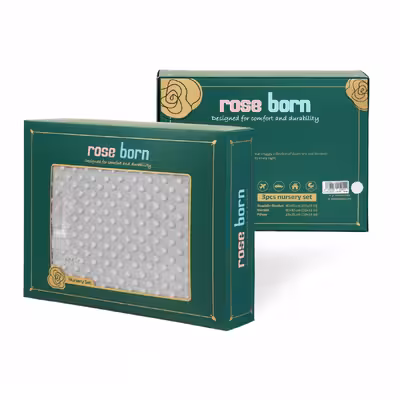 سرویس خواب سه تکه کودک رُزبرن مدل مسافرتی little sweetie-girl