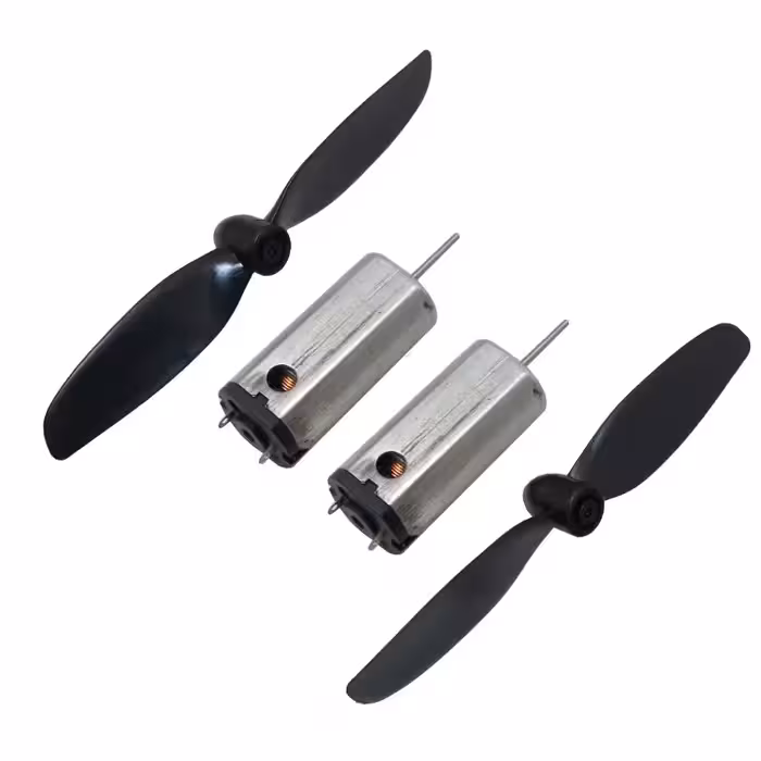 موتور و ملخ ربات مدل 25mm مجموعه 4 عددی