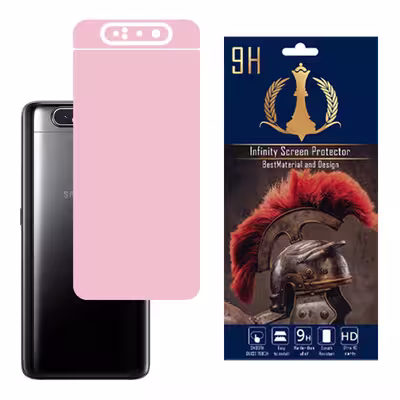 برچسب پوششی اینفینیتی مدل PRO MAX مناسب برای گوشی موبایل سامسونگ GALAXY A80 به همراه محافظ صفحه نمایش و محافظ لنز دوربین