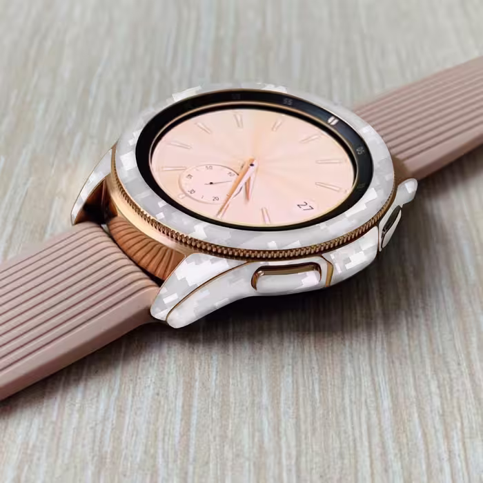 برچسب ماهوت طرح Army Snow Pixel مناسب برای ساعت هوشمند سامسونگ Watch4 Classic 42mm