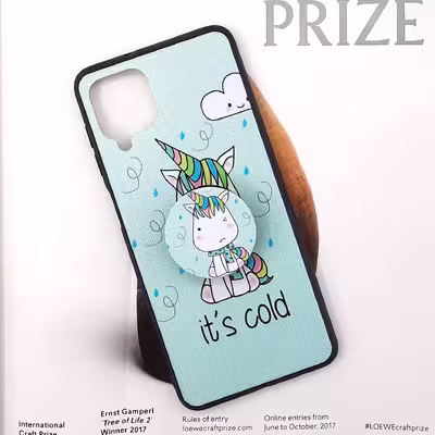 کاور لاین کینگ مدل itis coldi مناسب برای گوشی موبایل سامسونگ Galaxy A42 به همراه پایه نگهدارنده