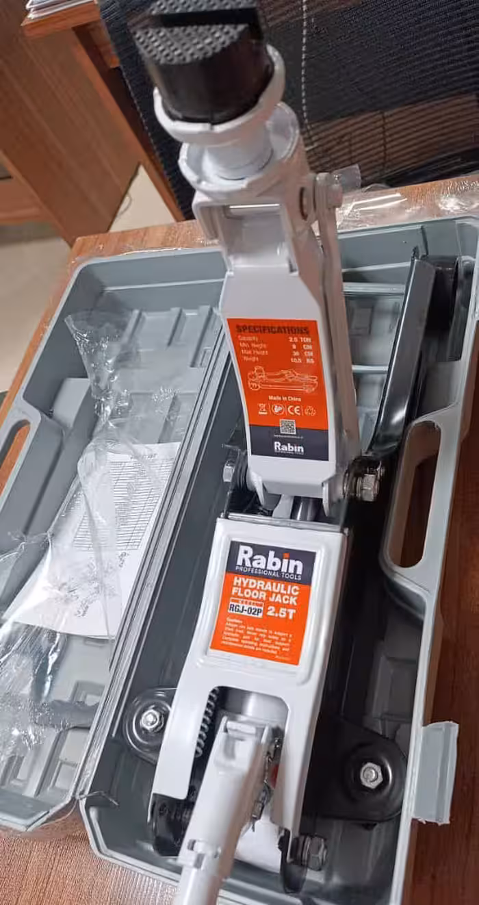 جک سوسماری 2/5 تن 10/5 کیلویی کورسی رابین مدل RGJ-02L