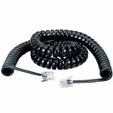 سیم تلفن فنری 3 متری