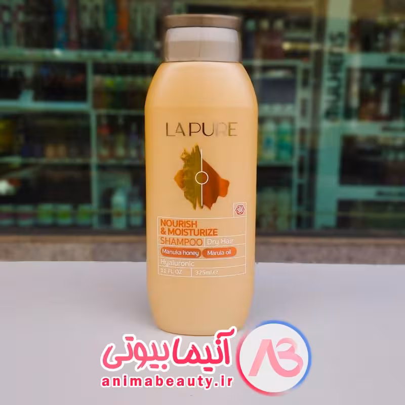 شامپو 325 میل مغذی و آبرسان مناسب مو خشک لپیور