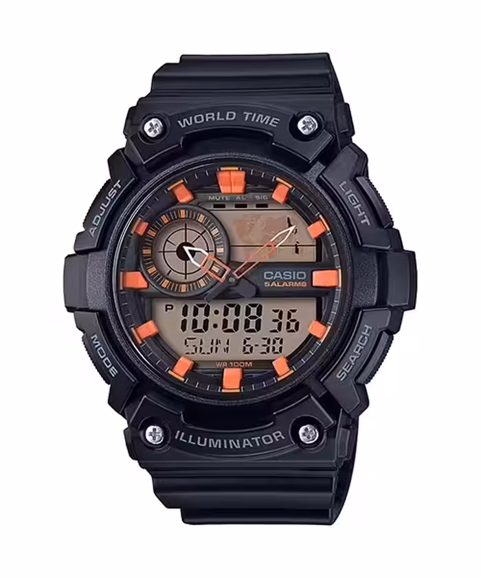 ارسال فوری   گارانتی اصلی شرکتی    ساعت مچی مردانه کاسیو مدل CASIO-AEQ-200W-1A2VDF