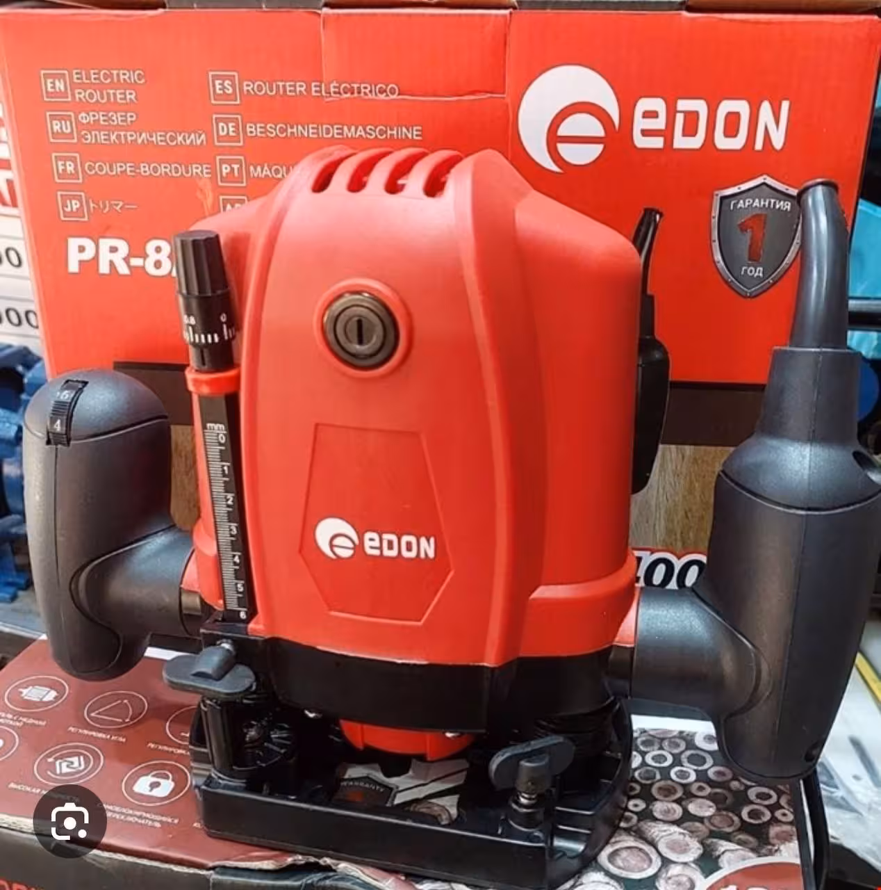 اور فرز نجاری دیمردار ادون 1400 وات روتر حکاکی بزرگ مدل EDON PR-8/1400