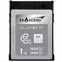 کارت حافظه CFexpress B اکساسند Exascend Element CFexpress Type B 1TB 1/800MB/S