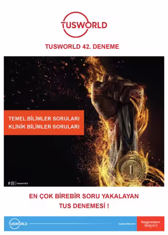 خرید و دانلود نسخه کامل کتاب 41. 42.Tus Deneme Sınavları Açıklamalı Cevap Kitapçıkları