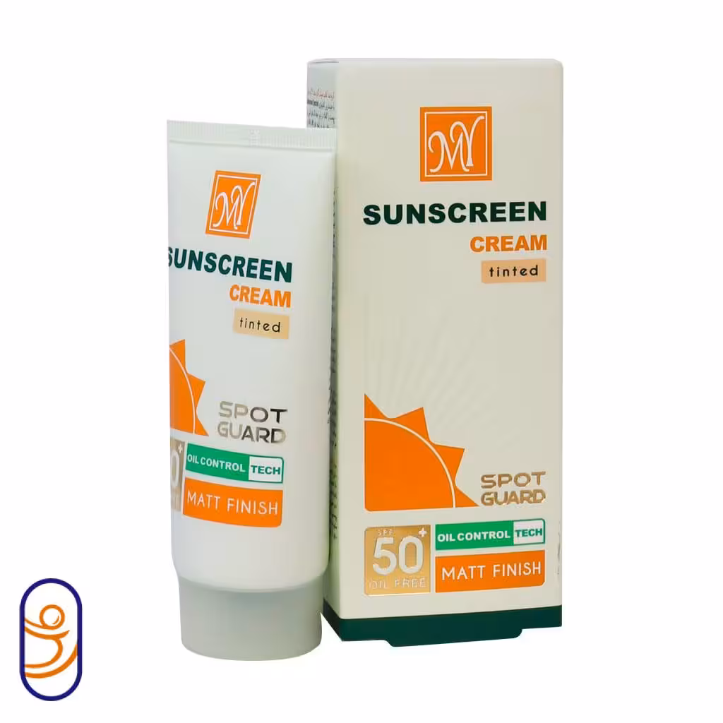 کرم ضدآفتاب ضدلک اسپارت گارد مات SPF50 پوست چرب بی‌رنگ مای