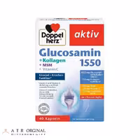 کپسول گلوکوزامین 1550 و کلاژن دوپل هرز 40 عدد