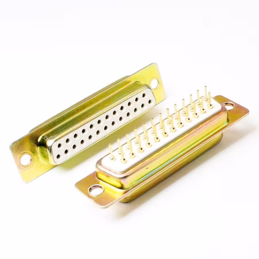 کانکتور DB-25 مادگی روبردی, DB-25 famale straight board mount connector