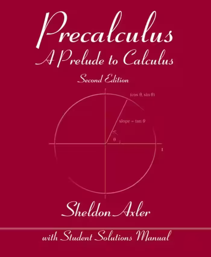 خرید و دانلود نسخه کامل کتاب Precalculus A Prelude to Calculus,