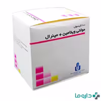 کپسول مولتی ویتامین مینرال ایران دارو