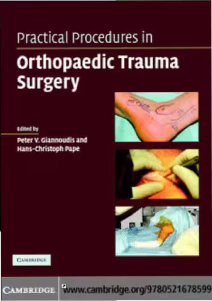 خرید و دانلود نسخه کامل کتاب Practical Procedures in Orthopaedic Trauma Surgery