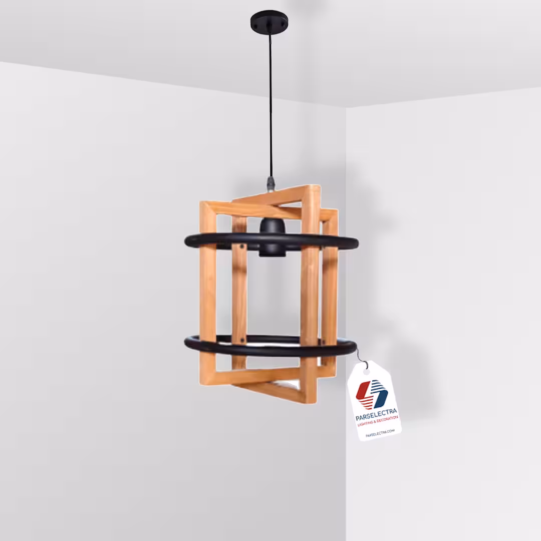 آویز چوب و فلز