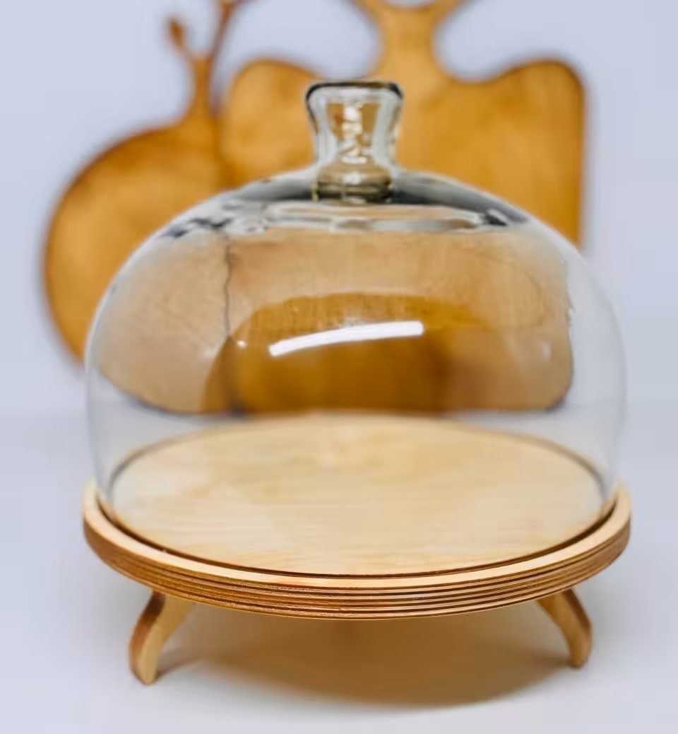 کاپ کیک پایه چوبی2