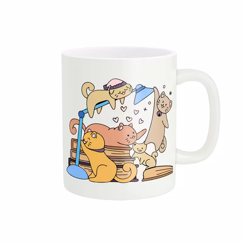 خرید ماگ-لیوان  گربه های بازیگوش کد 260