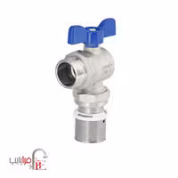 شیر زانویی روپیچ با مهره ماسوره پرسی نیوپایپ