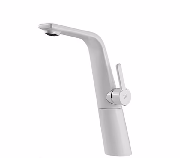 شیر روشویی پایه بلند مدل متیس (سفید) KWC