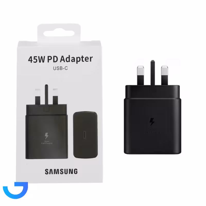 جزئیات ، قیمت و خرید شارژر سه پین SAMSUNG 45W HI Plus ( فست و PD) مشکیDST | فروشگاه آریا