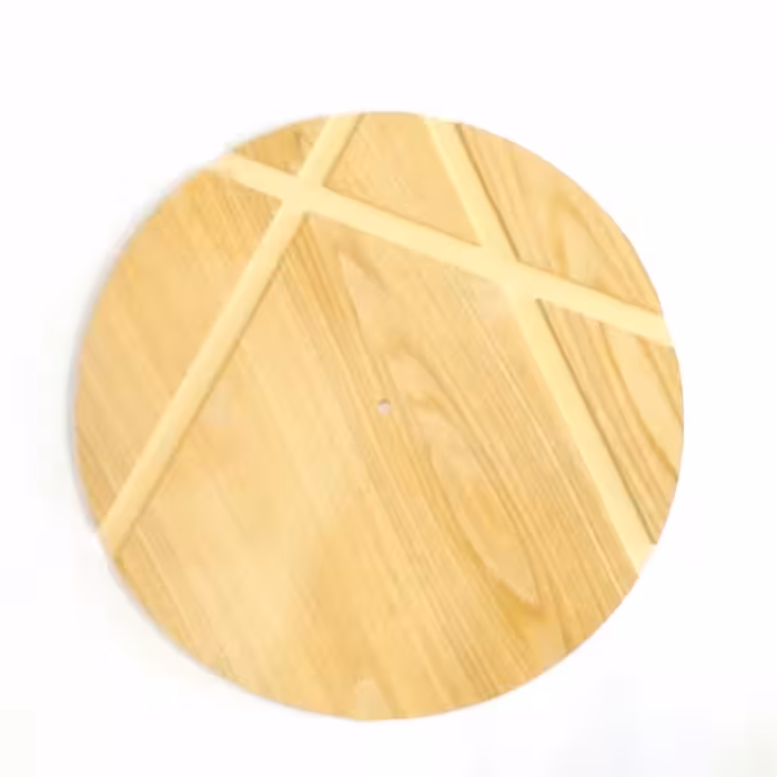 ساعت روکش دار 114 چوب شیراز MDF خام