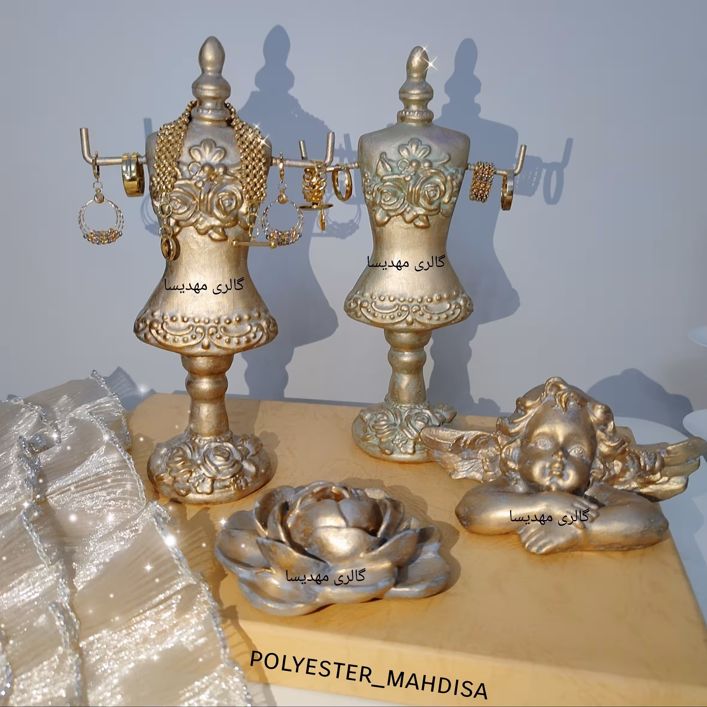 اویز جواهرات مانکن جاجواهری جای جواهرات 