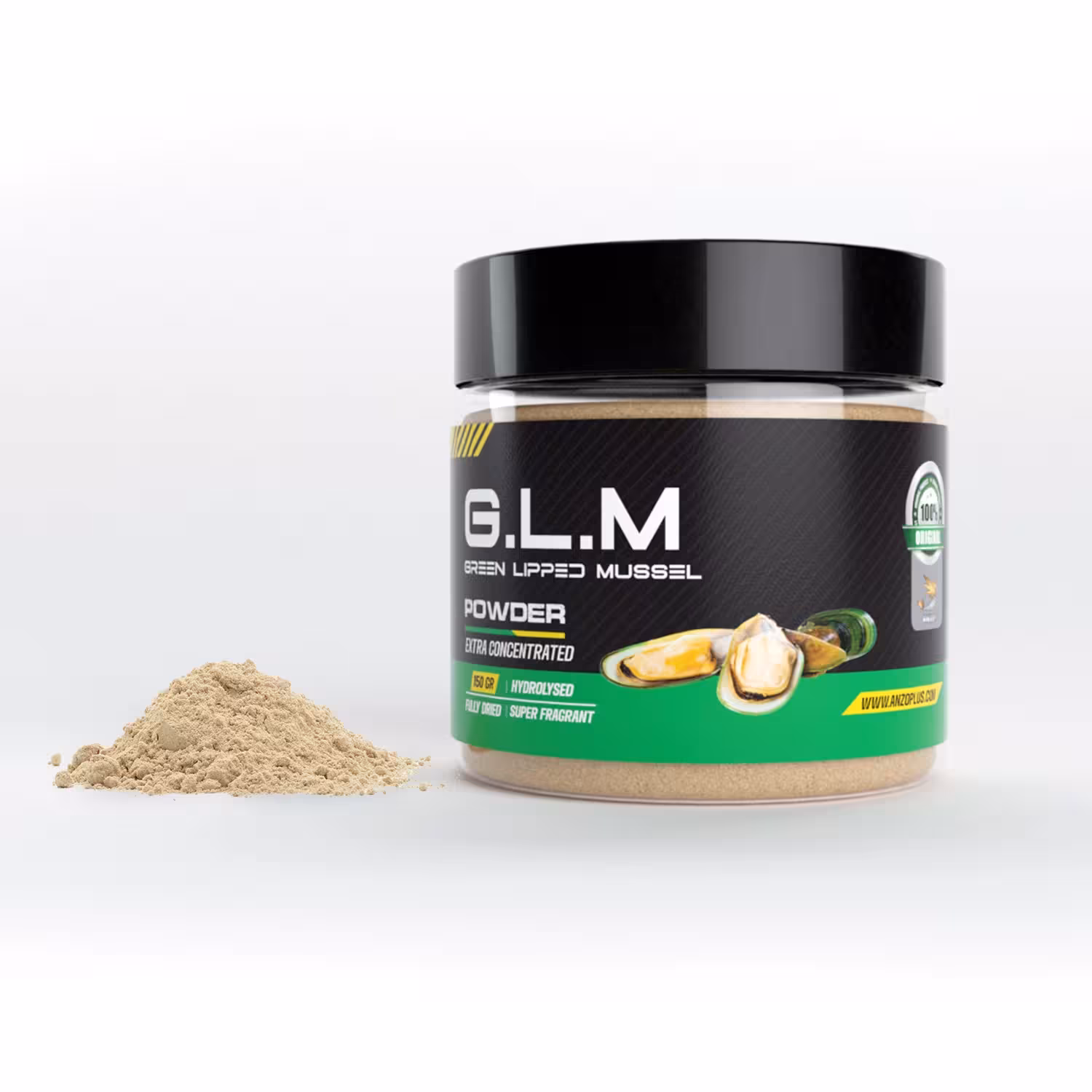 پودر صدف لب سبز (GLM POWDER)