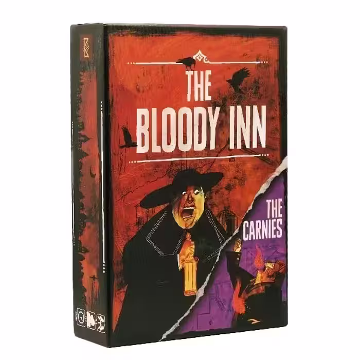 بازی فکری مهمان خانه خونین THE BLOODY INN(همراه با اکسپنشن کارنیز) - کتاب‌فروشی کوچه کتاب